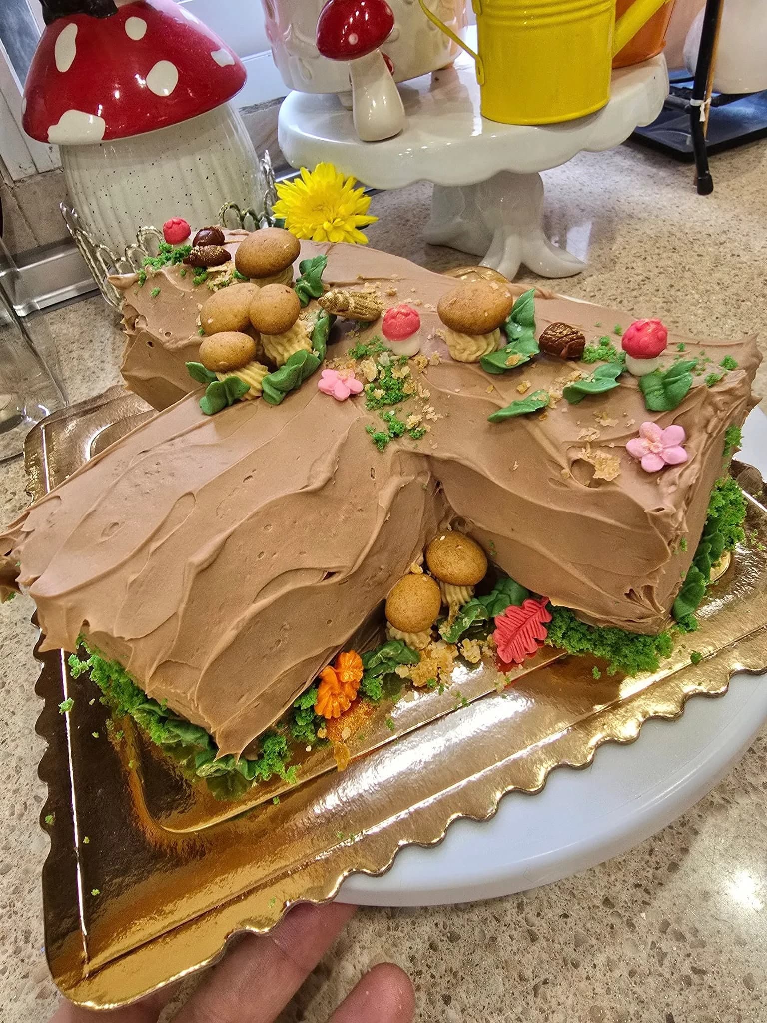 Yule Log Cake "Log"