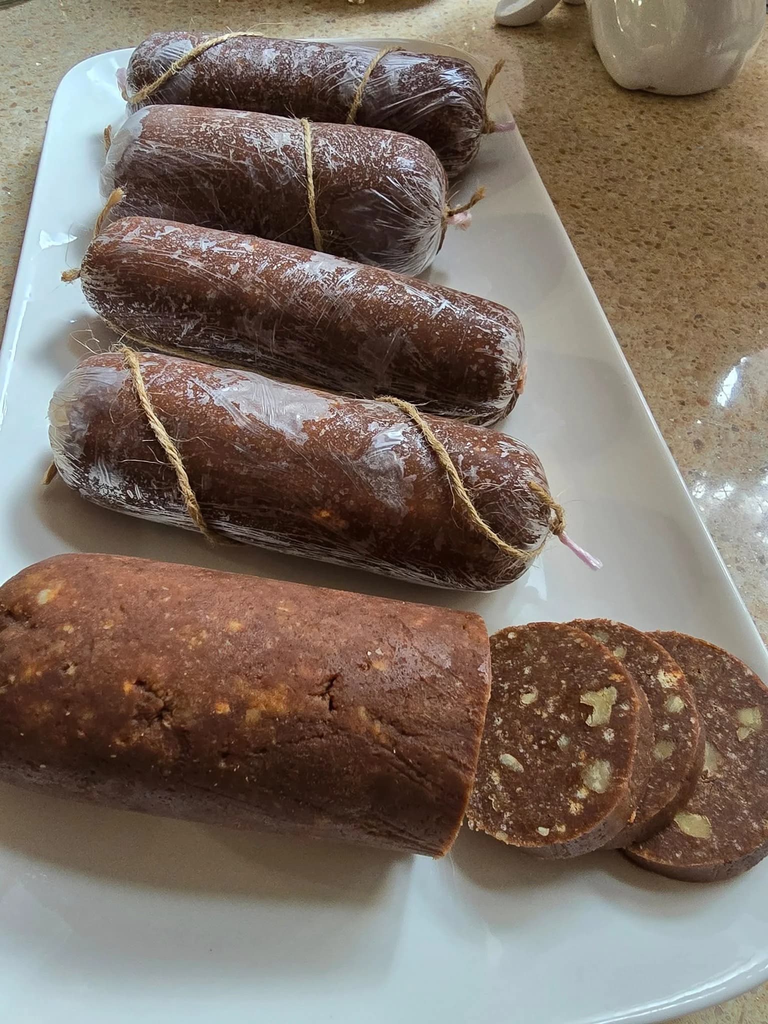 Chocolate sausage